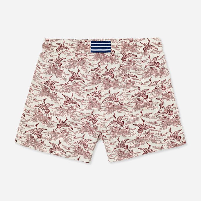 ATALAYE - ARDEA | Swim Shorts | Red - HANSEN Garments