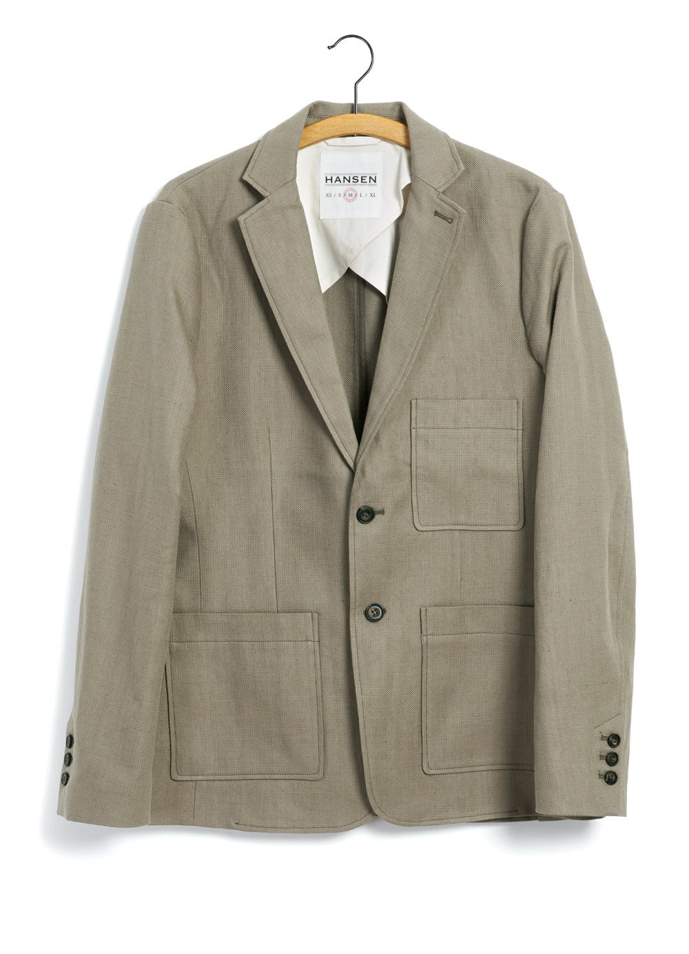 HANSEN GARMENTS - CHRIS | Classic Two Button Blazer | Bay Leaf - HANSEN Garments
