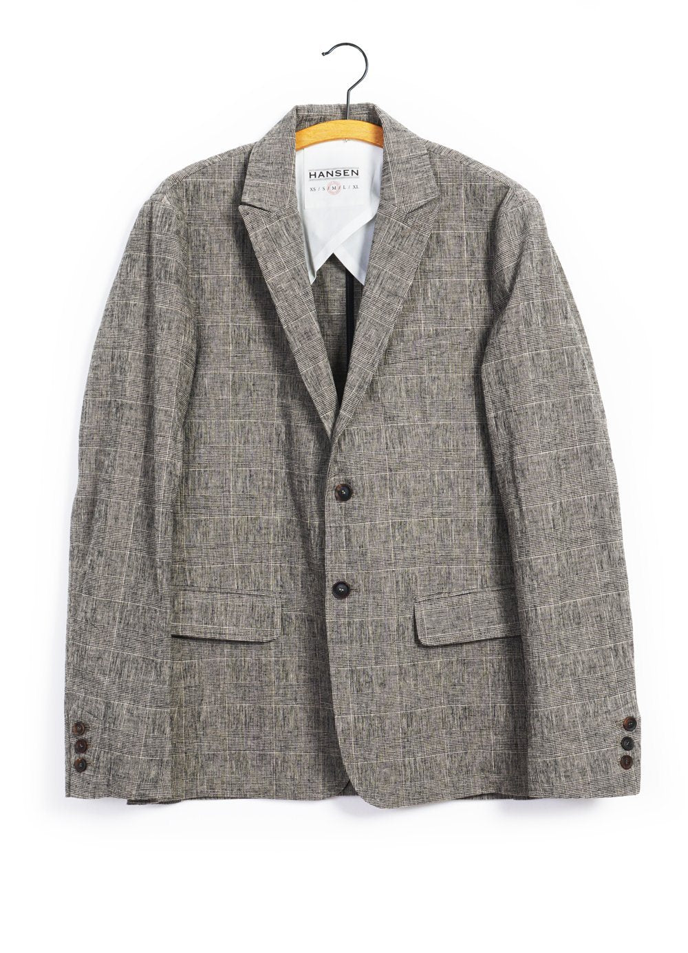 HANSEN GARMENTS - CHRISTOFFER | Two Button Blazer | Check 2 - HANSEN Garments