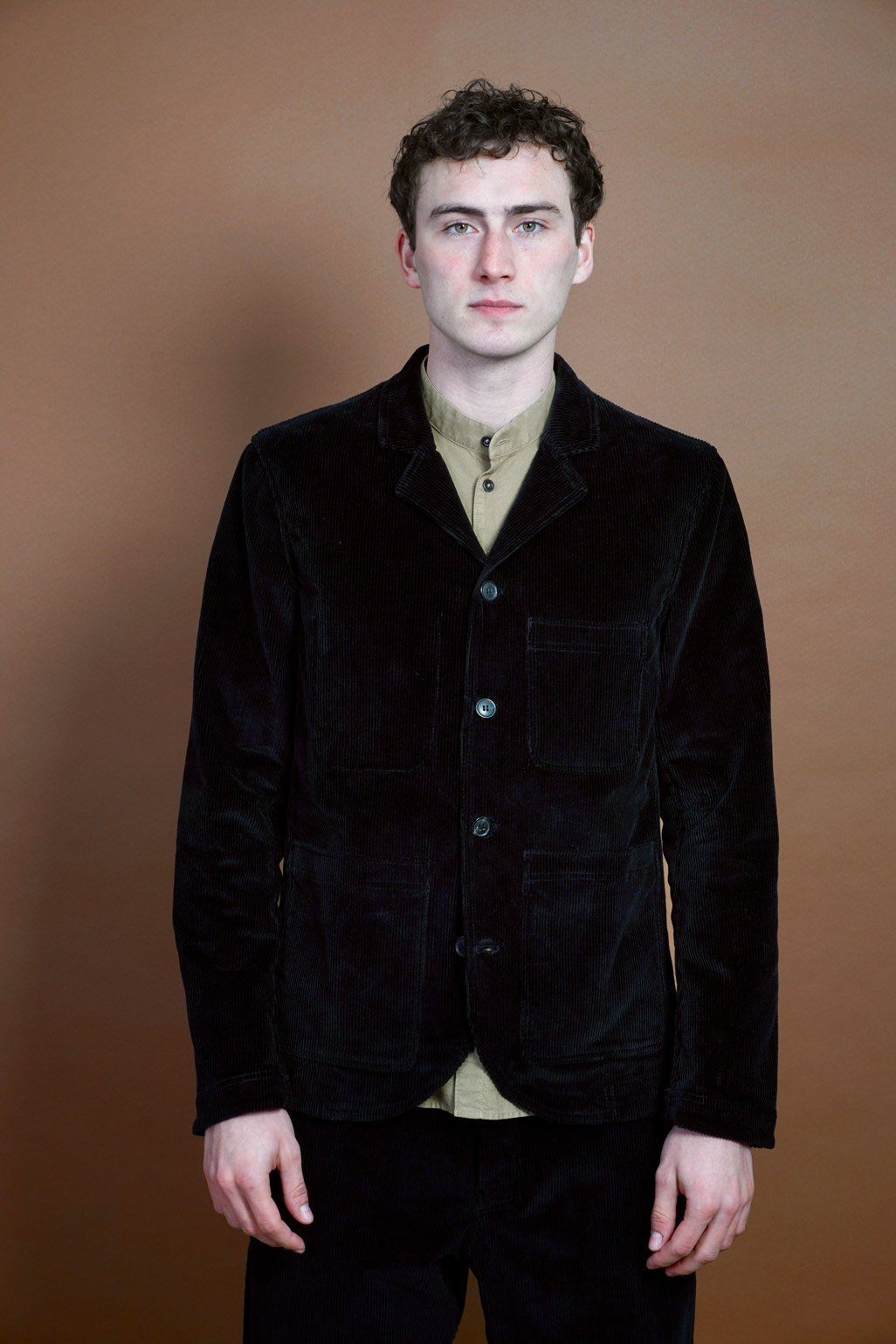 HANSEN Garments - NICOLAI | Informal Four Button Blazer | Black - HANSEN Garments